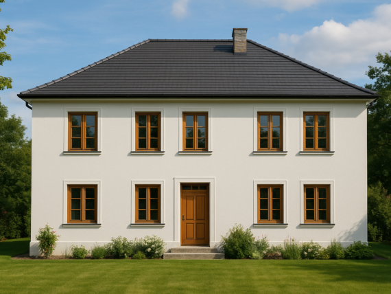 Jakie zalety mają okiennice drewniane zewnętrzne w nowoczesnym domu?