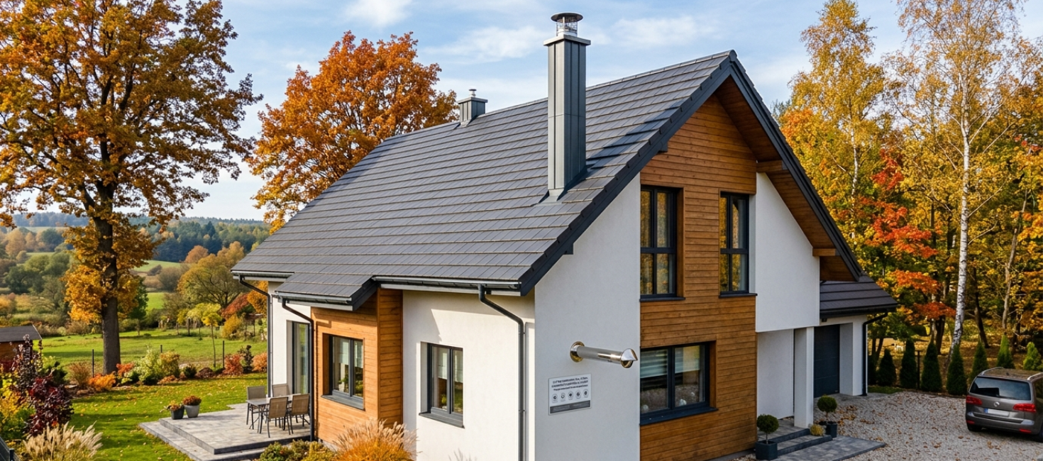 Kominy do domu jednorodzinnego – jaki system kominowy wybrać, aby uniknąć problemów z ogrzewaniem?